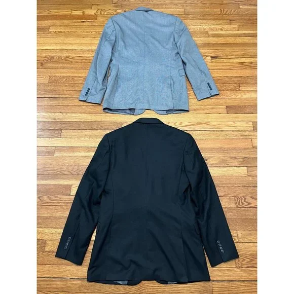 Claiborne Blue and Black Blazers